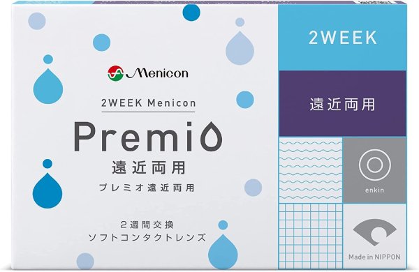 画像1: メニコン 2week プレミオ  遠近両用　×1箱 (1)